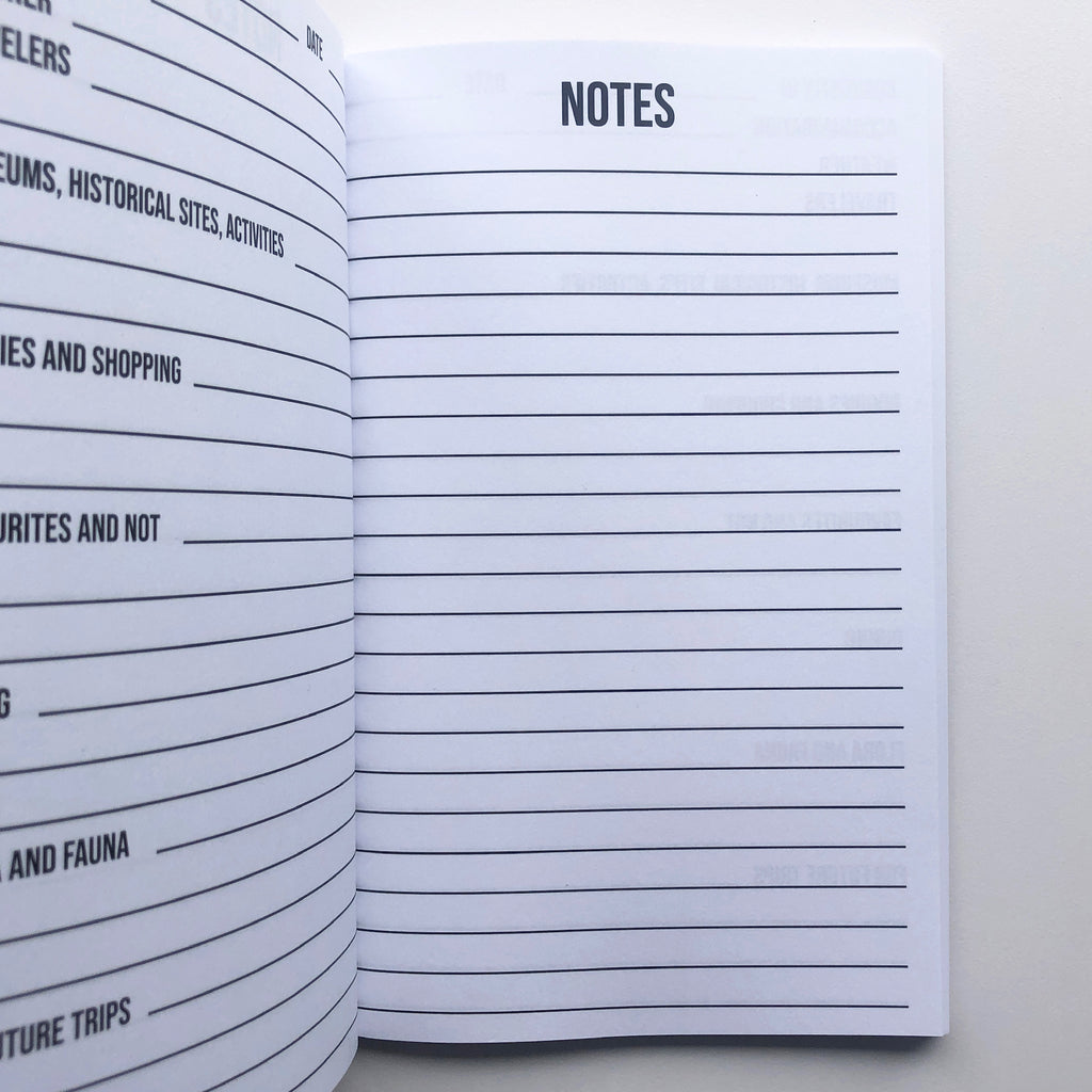 Pocket Travel Journal – Butterpot Designs