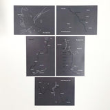 Crack Trail Map Prints