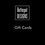 Gift Card for Butterpot Designs