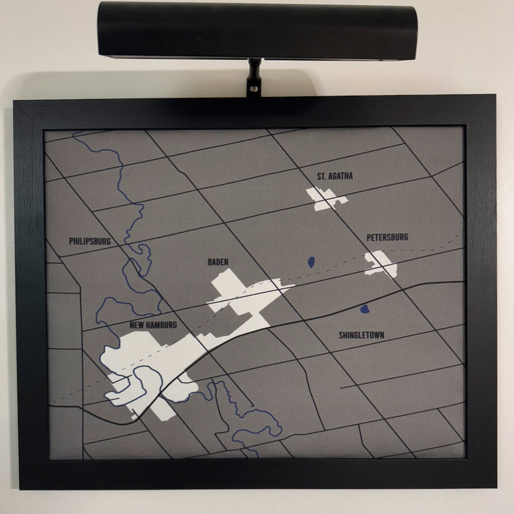 Bespoke Push Pin Map of Region, City or Area – Butterpot Designs