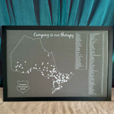 Ontario Provincial Parks Push Pin Maps