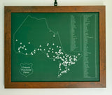 Ontario Provincial Parks Push Pin Maps