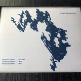 Lake Maps - Push Pin Maps