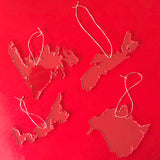 Canadian Provincial Acrylic Ornaments