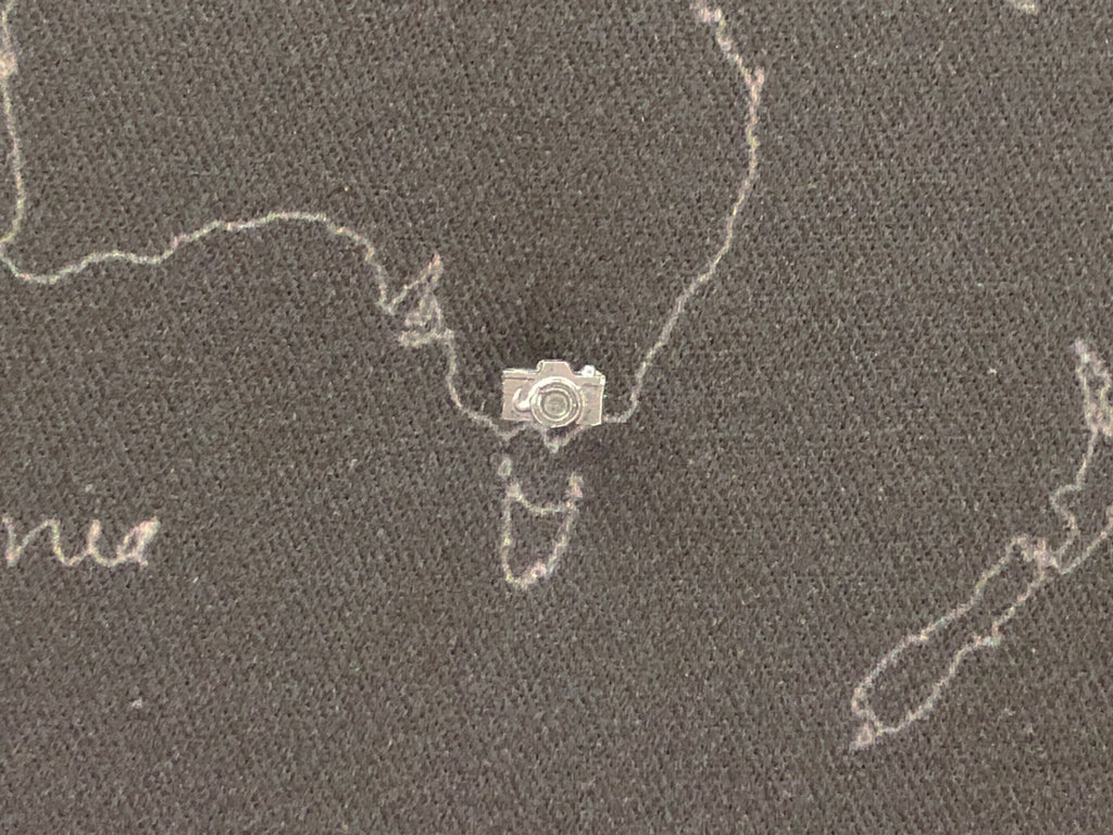 Camera Map Pins – Butterpot Designs