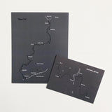 Rideau Trail Map Postcard Prints