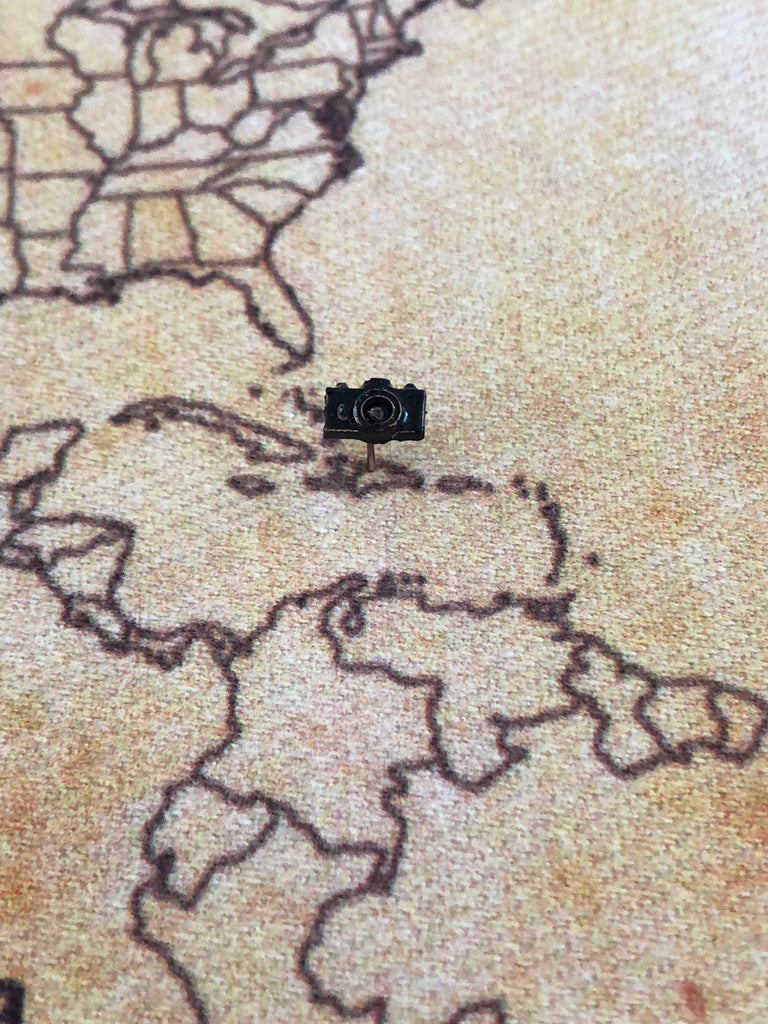 Camera Map Pins – Butterpot Designs