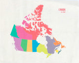 Embroidery Maps of Canada