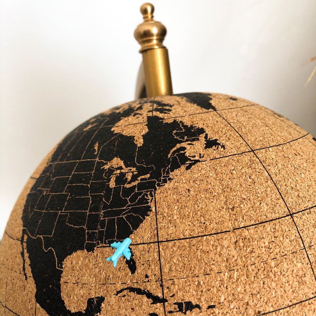 Airplane Map Pins / Plane Map Tacks – Butterpot Designs