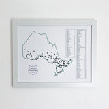 Ontario Provincial Parks Print - Framed